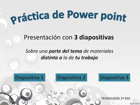 Presentación con 3 diapositivas