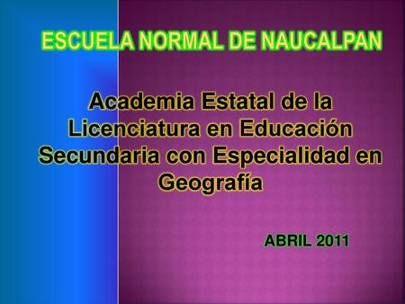 Escuela Normal de Naucalpan