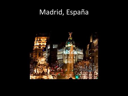 Madrid, España.