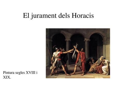 El jurament dels Horacis