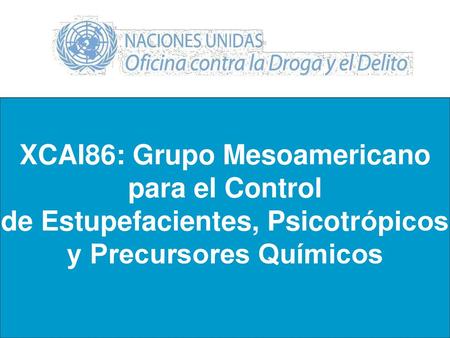 XCAI86: Grupo Mesoamericano para el Control