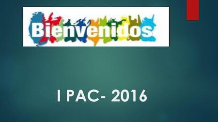 I PAC- 2016.