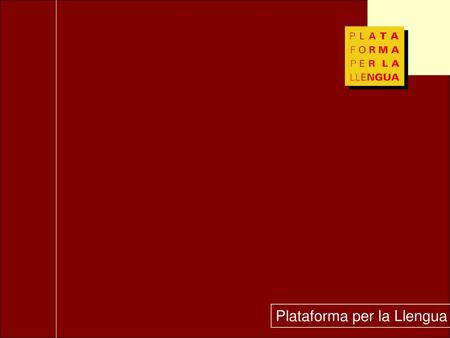 Plataforma per la Llengua