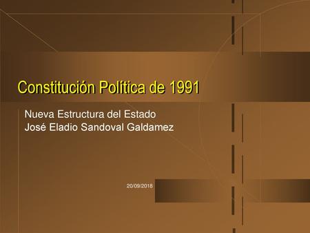 Constitución Política de 1991