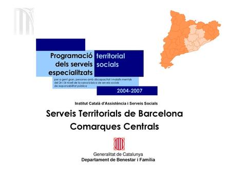 Serveis Territorials de Barcelona Comarques Centrals
