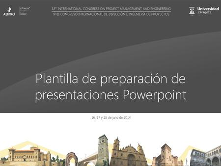 Plantilla de preparación de presentaciones Powerpoint