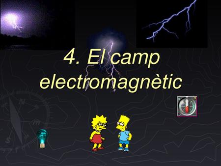 4. El camp electromagnètic