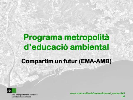 Programa metropolità d’educació ambiental