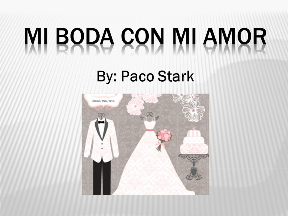 By: Paco Stark. Yo me casaré cuando yo me estoy contento con mi dinero. Yo casaré con el amor de mi vida. Nosotros nos casaremos la iglesia de mi tío. - ppt By: Paco Stark. Yo me casaré cuando yo me estoy contento con mi dinero. Yo casaré con el amor de mi vida. Nosotros nos casaremos la iglesia de mi tío. - ppt