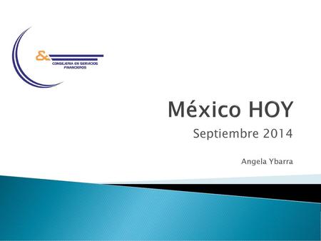 Septiembre 2014 Angela Ybarra