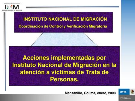 INSTITUTO NACIONAL DE MIGRACIÓN