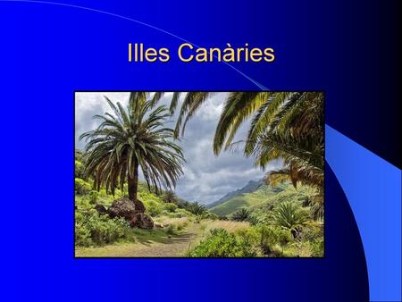 Illes Canàries.
