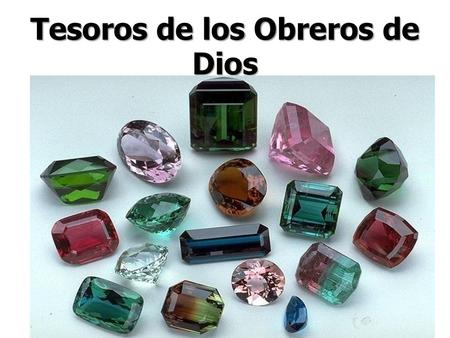 Tesoros de los Obreros de Dios