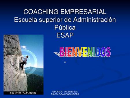 COACHING EMPRESARIAL Escuela superior de Administración Pública ESAP