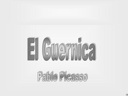 El Guernica Pablo Picasso.