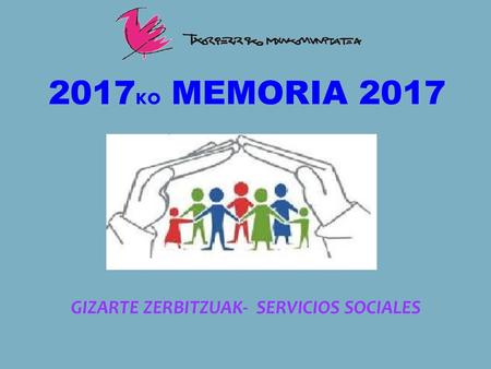 GIZARTE ZERBITZUAK- SERVICIOS SOCIALES