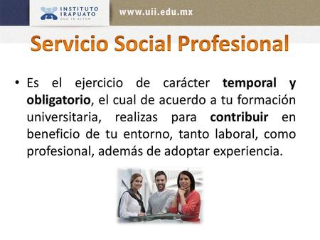 Servicio Social Profesional