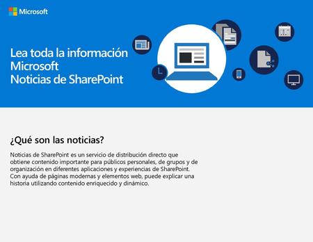 Lea toda la información Microsoft Noticias de SharePoint