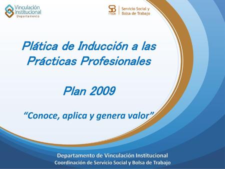 Departamento de Vinculación Institucional