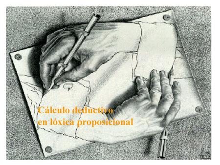 Cálculo deductivo en lóxica proposicional