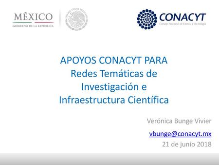 Verónica Bunge Vivier 21 de junio 2018