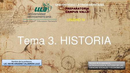 UNIVERSIDAD LATINOAMERICANA LIC. HAYRI ARIADNE CALDERÓN LULE