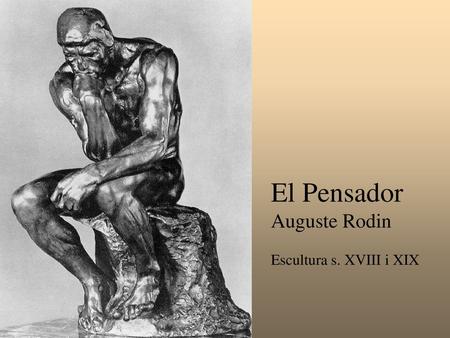 El Pensador Auguste Rodin
