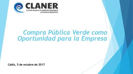 Compra Pública Verde como Oportunidad para la Empresa