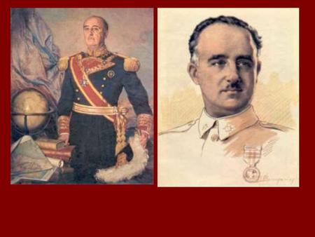 LA CREACIÓN DEL ESTADO FRANQUISTA: FUNDAMENTOS IDEOLÓGICOS Y APOYOS SOCIALES.