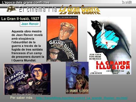 La Gran Guerra El cinema i la La Gran Il·lusió, 1927