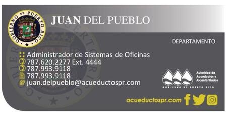 JUAN DEL PUEBLO Administrador de Sistemas de Oficinas