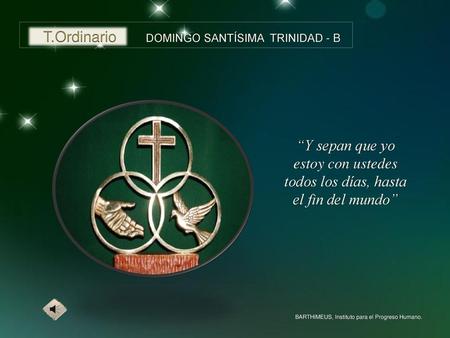 DOMINGO SANTÍSIMA TRINIDAD - B