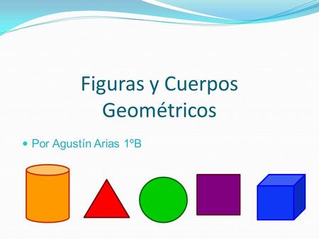 Figuras y Cuerpos Geométricos