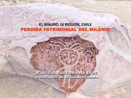PERDIDA PATRIMONIAL DEL MILENIO