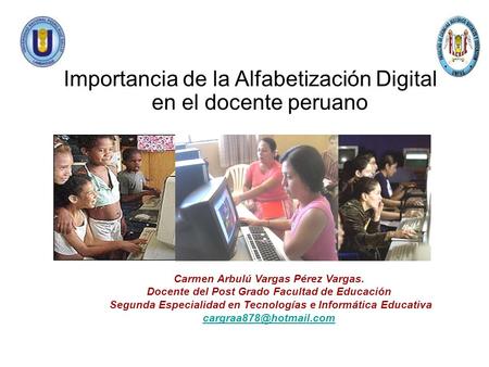 Importancia de la Alfabetización Digital en el docente peruano