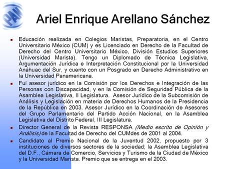 Ariel Enrique Arellano Sánchez