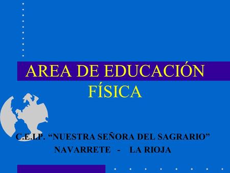 AREA DE EDUCACIÓN FÍSICA