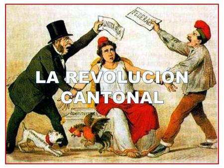 El Presidente federalista de la Primera Repúbllca Española, Pi y Margall, estuvo a punto de romper la unidad de España al reflejar y sancionar en la.