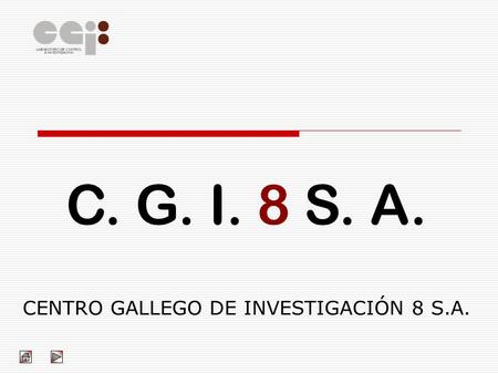 CENTRO GALLEGO DE INVESTIGACIÓN 8 S.A.