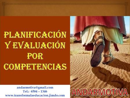 PLANIFICACIÓN Y EVALUACIÓN POR COMPETENCIAS