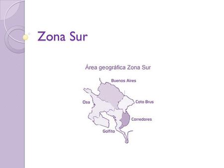 Zona Sur. PREAMBULO: 2005 -2007: El quehacer se limita a la oferta de cursos por la modalidad de venta de servicios. Solo se está ½ tiempo de jornada.