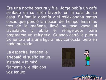 Era una noche oscura y fría