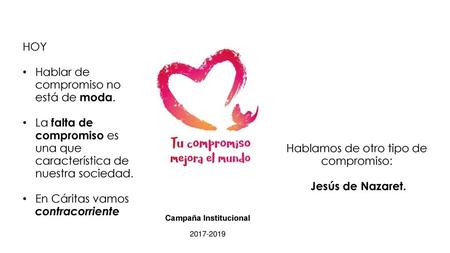 Hablar de compromiso no está de moda.