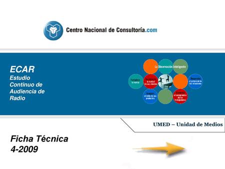 ECAR Ficha Técnica Estudio Continuo de Audiencia de Radio