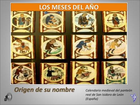 LOS MESES DEL AÑO Origen de su nombre