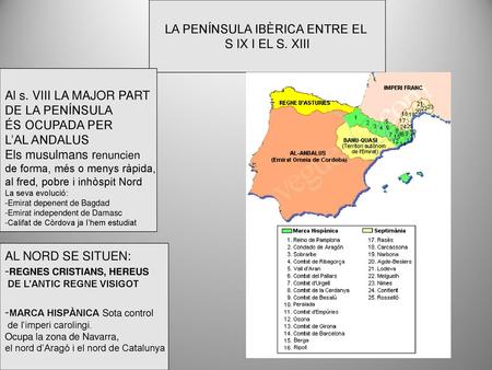 LA PENÍNSULA IBÈRICA ENTRE EL