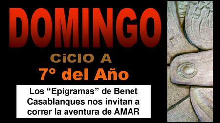 7º del Año DOMINGO CiclO A Regina