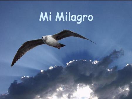 Mi Milagro.