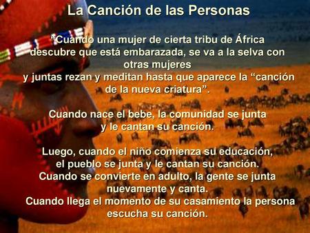 La Canción de las Personas