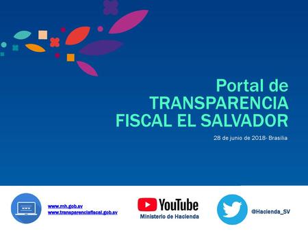 Portal de TRANSPARENCIA FISCAL EL SALVADOR